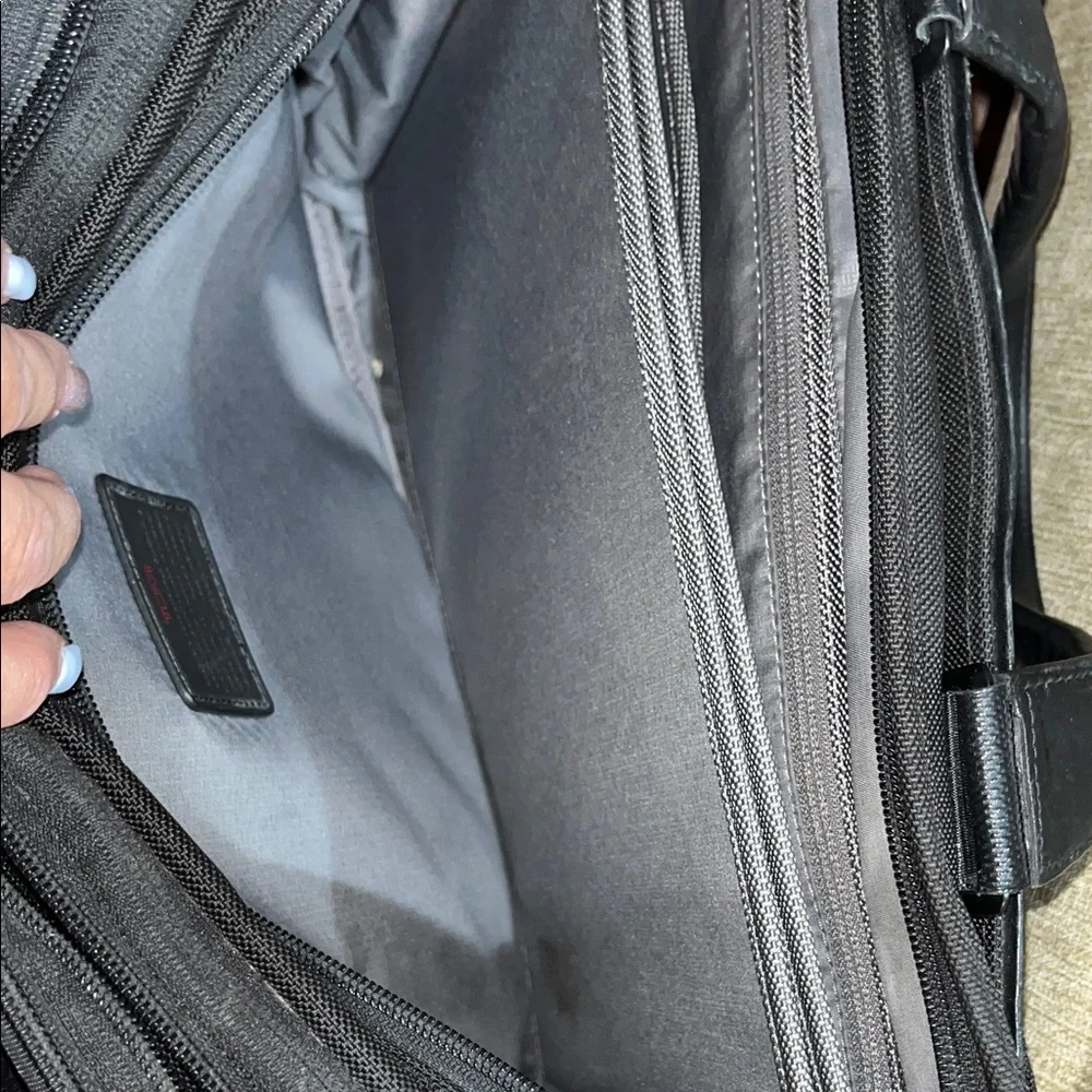 Tumi Black Briefcase for Men